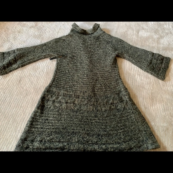 BCBG NWT Double Breasted Sweater Medium Meadow/Black Beautiful! - Picture 2 of 8